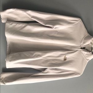 North face fleece zip